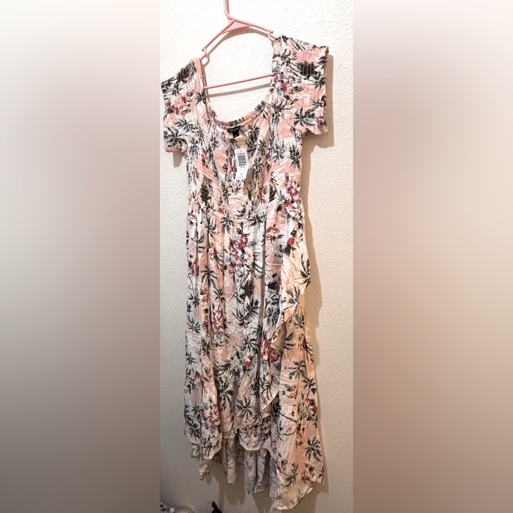 Torrid Floral Pink Dress